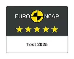 5 Star Euro NCAP safety rating 2025 logo
